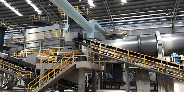 Ligne de production d’engrais organiques