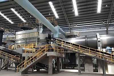 Ligne de production d’engrais organiques