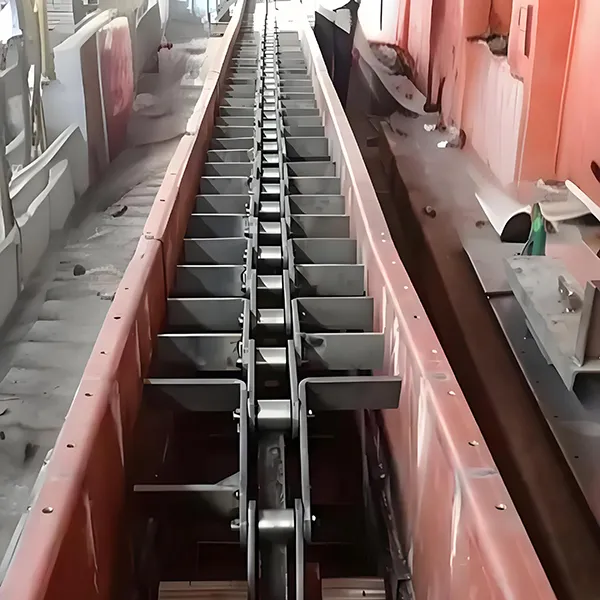 Convoyeur à raclettes