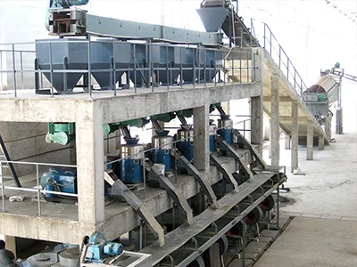 Ligne de production d’engrais organiques