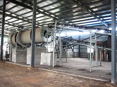 Ligne de production d’engrais organiques